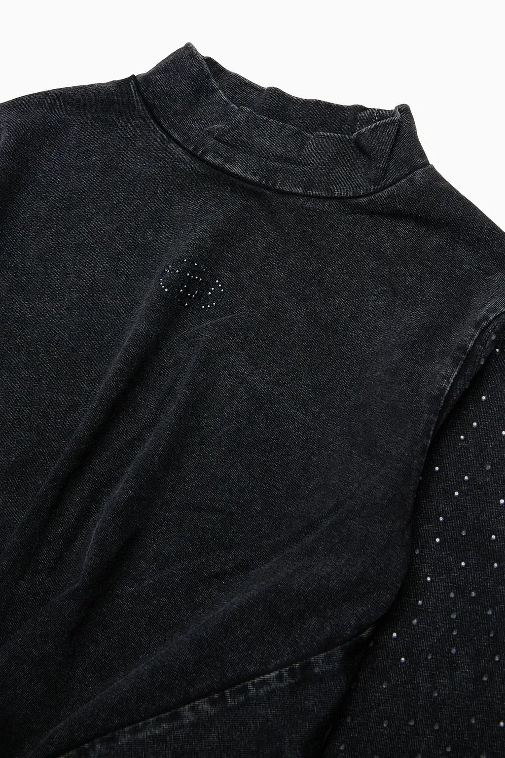Diesel Kids Tknot Studded Knot-Front Top