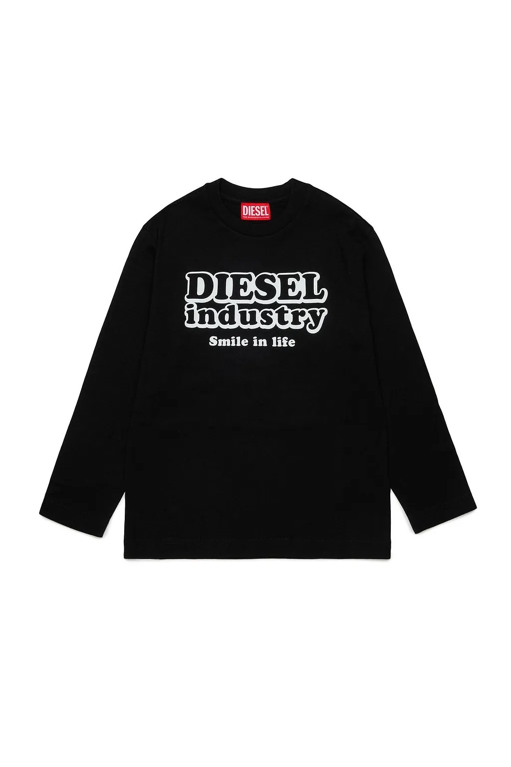 Diesel Kids Tlodimls Logo Long Sleeve T-Shirt