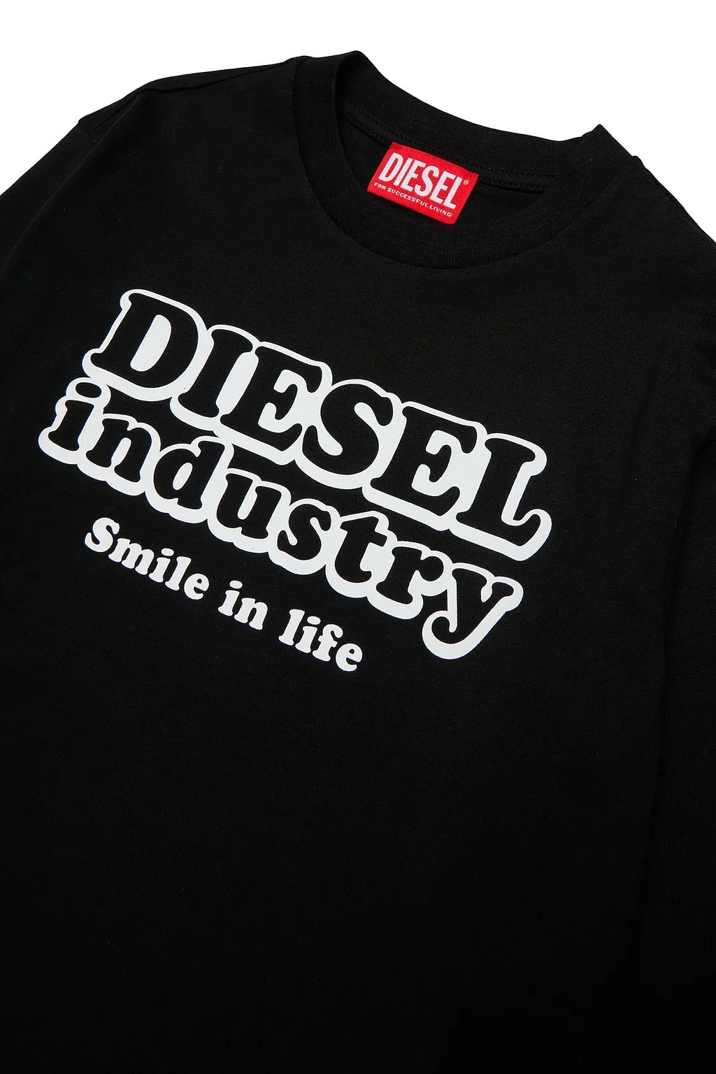 Diesel Kids Tlodimls Logo Long Sleeve T-Shirt