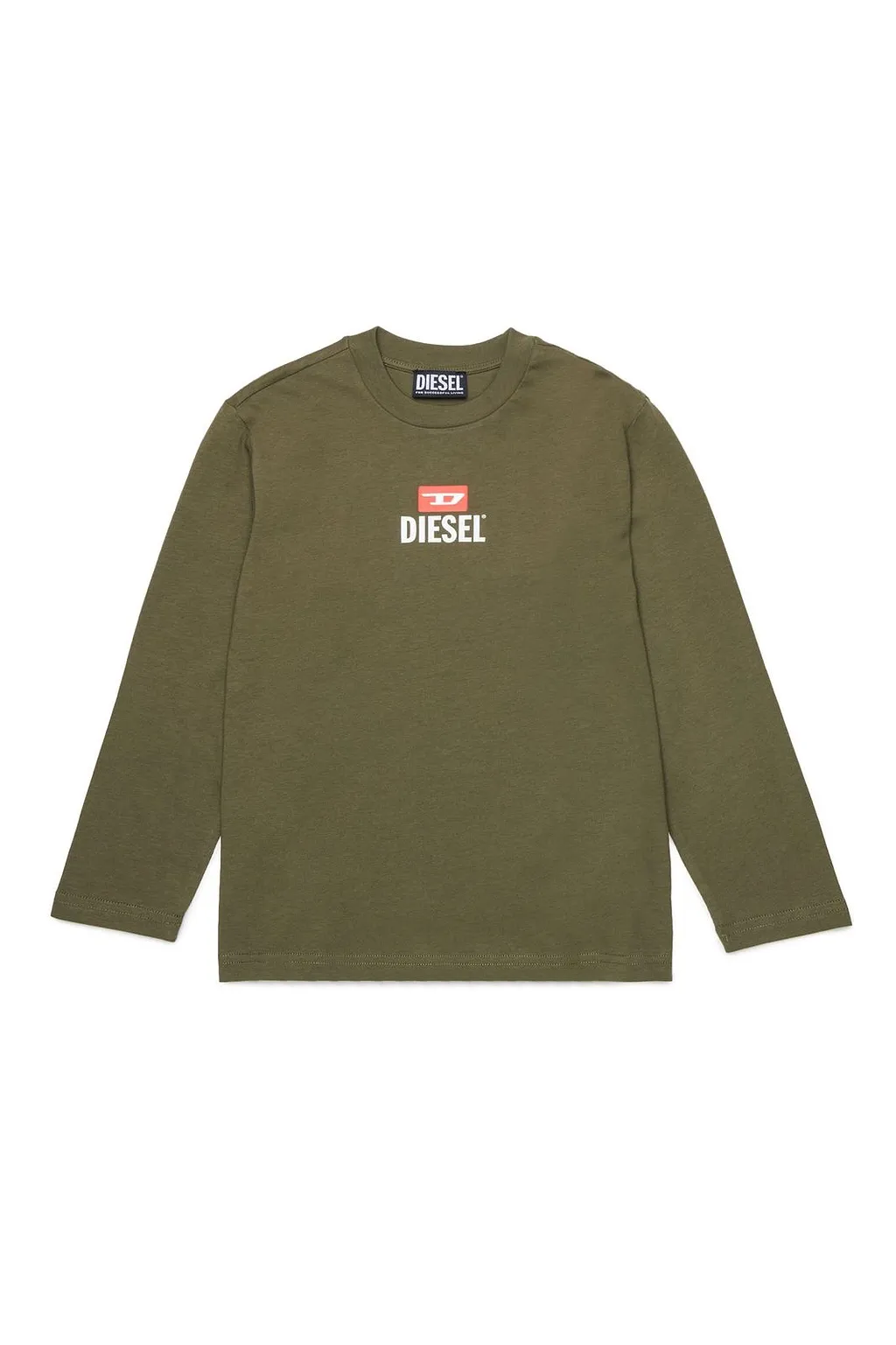 Diesel Kids Toggio Logo Long-Sleeve T-Shirt