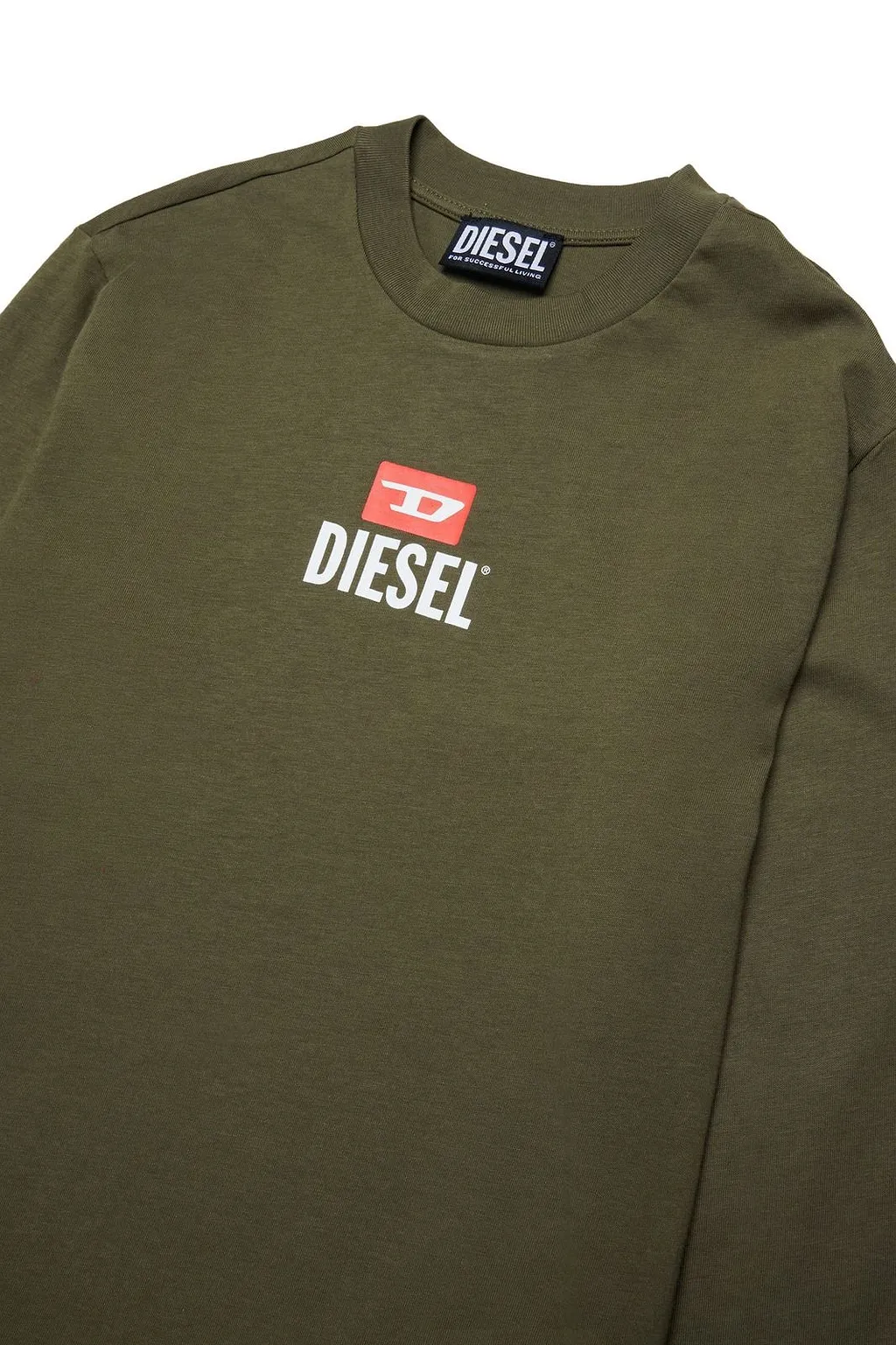 Diesel Kids Toggio Logo Long-Sleeve T-Shirt