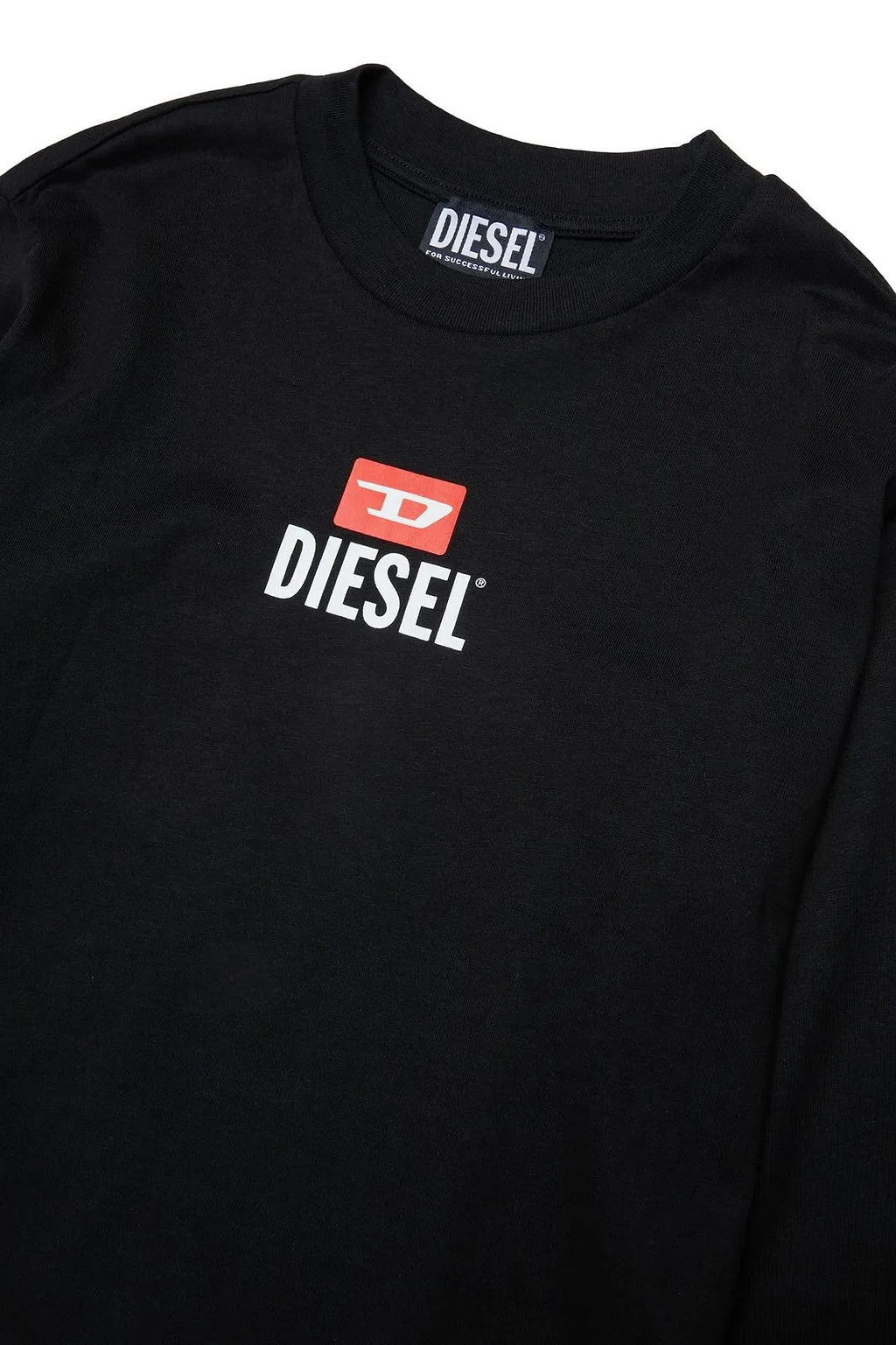 Diesel Kids Toggio Logo Long Sleeve T-Shirt