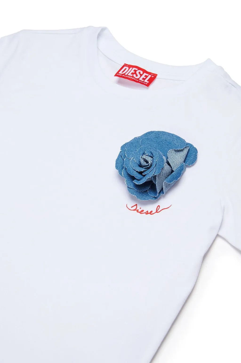 Diesel Kids Troset Appliqué T-Shirt