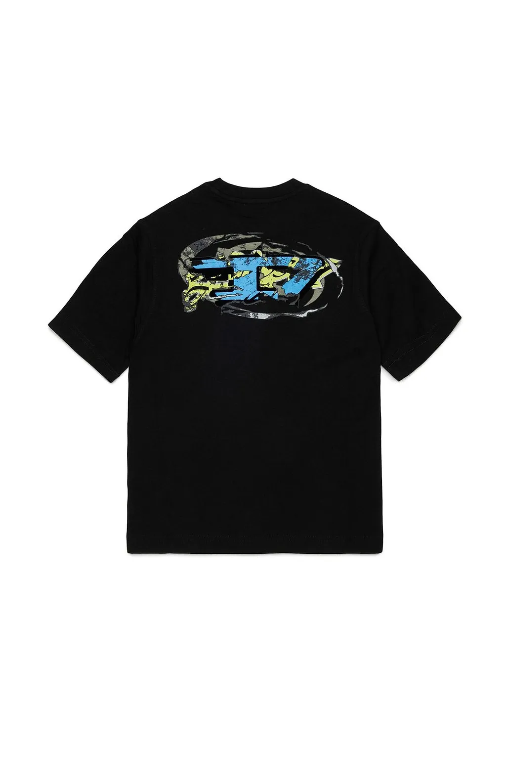 Diesel Kids Tscrap Logo Print T-Shirt