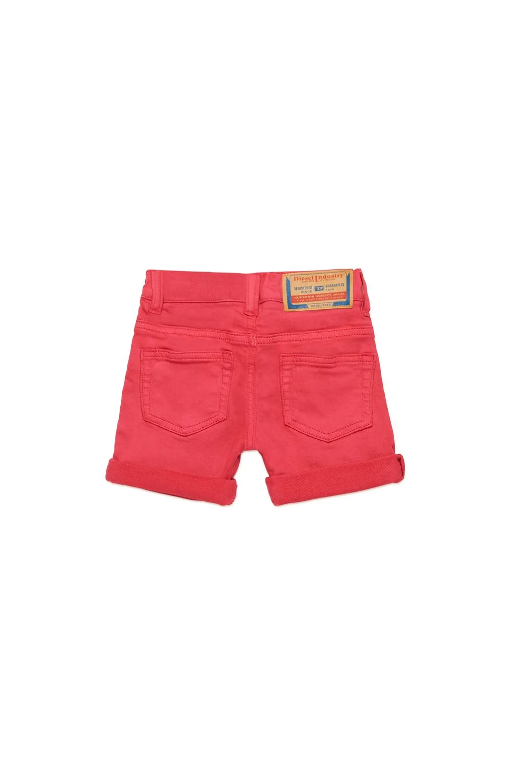 Diesel Kids Turn-Up Brim Denim Shorts