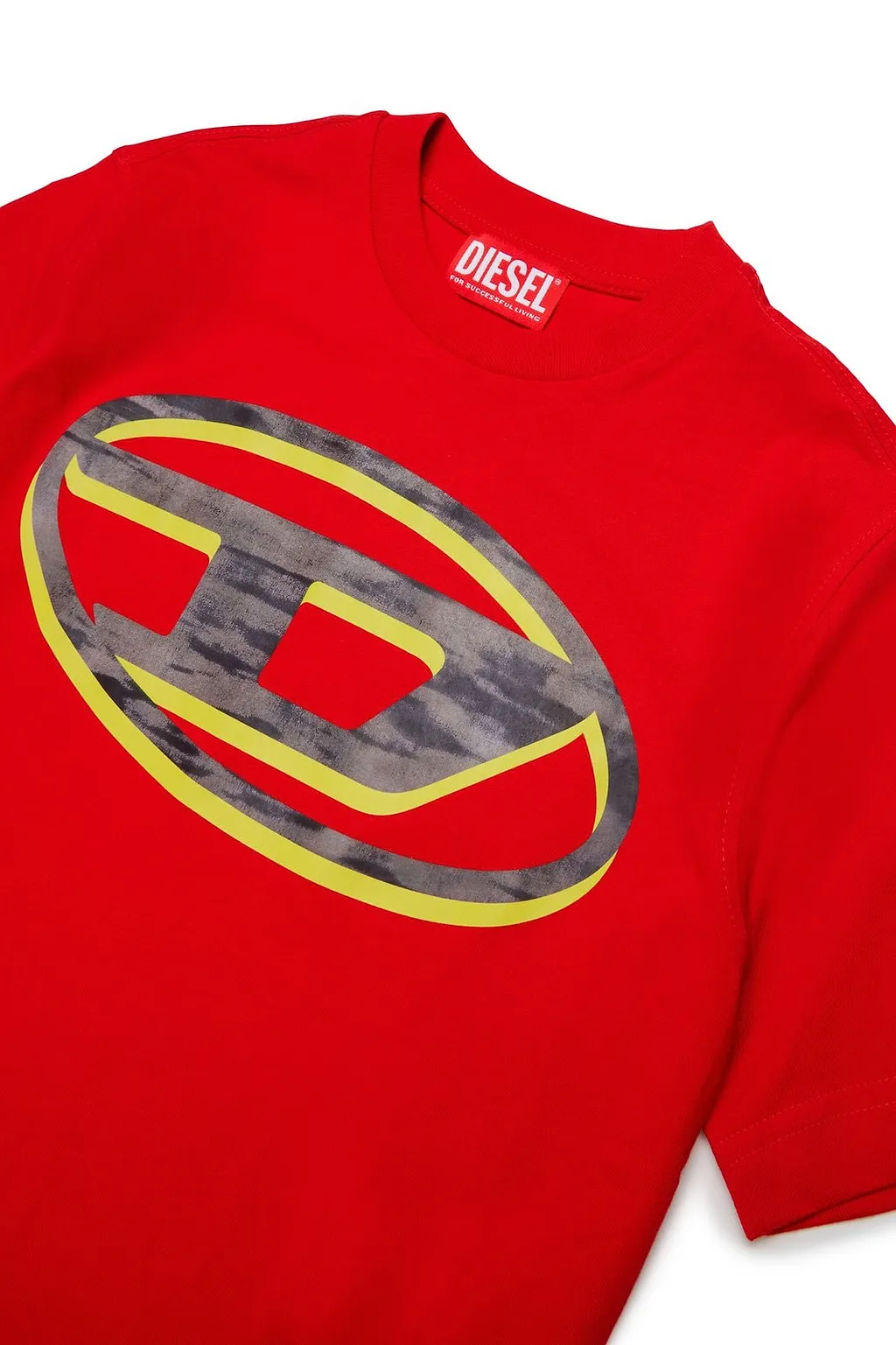 Diesel Kids Tvel Over Logo Print T-Shirt