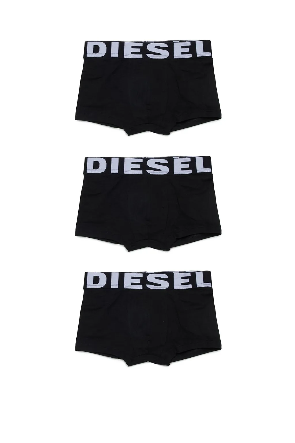 Diesel Kids Umbx Uparry Logo Waist Three Pack Of Boxers