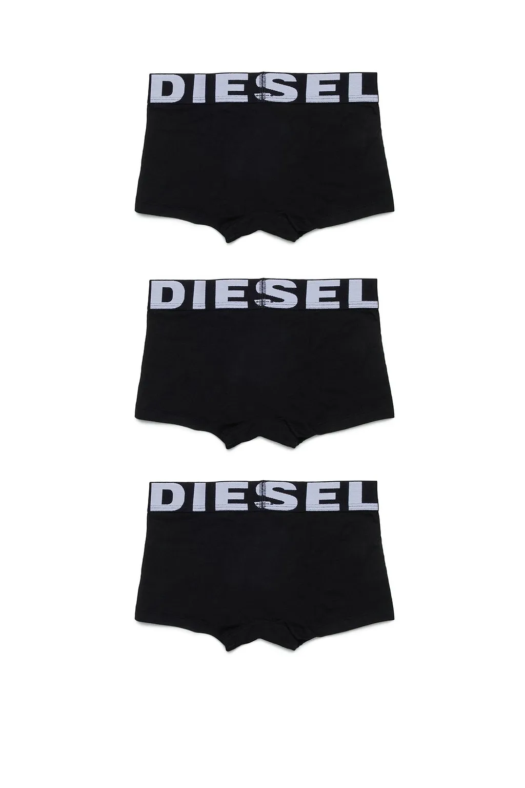 Diesel Kids Umbx Uparry Logo Waist Three Pack Of Boxers