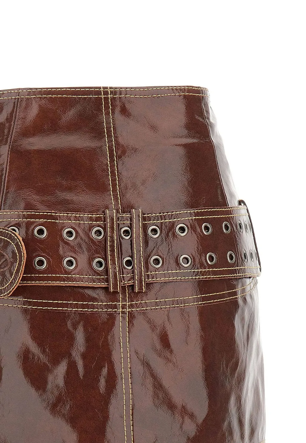 Diesel L Evant Belted Mini Skirt