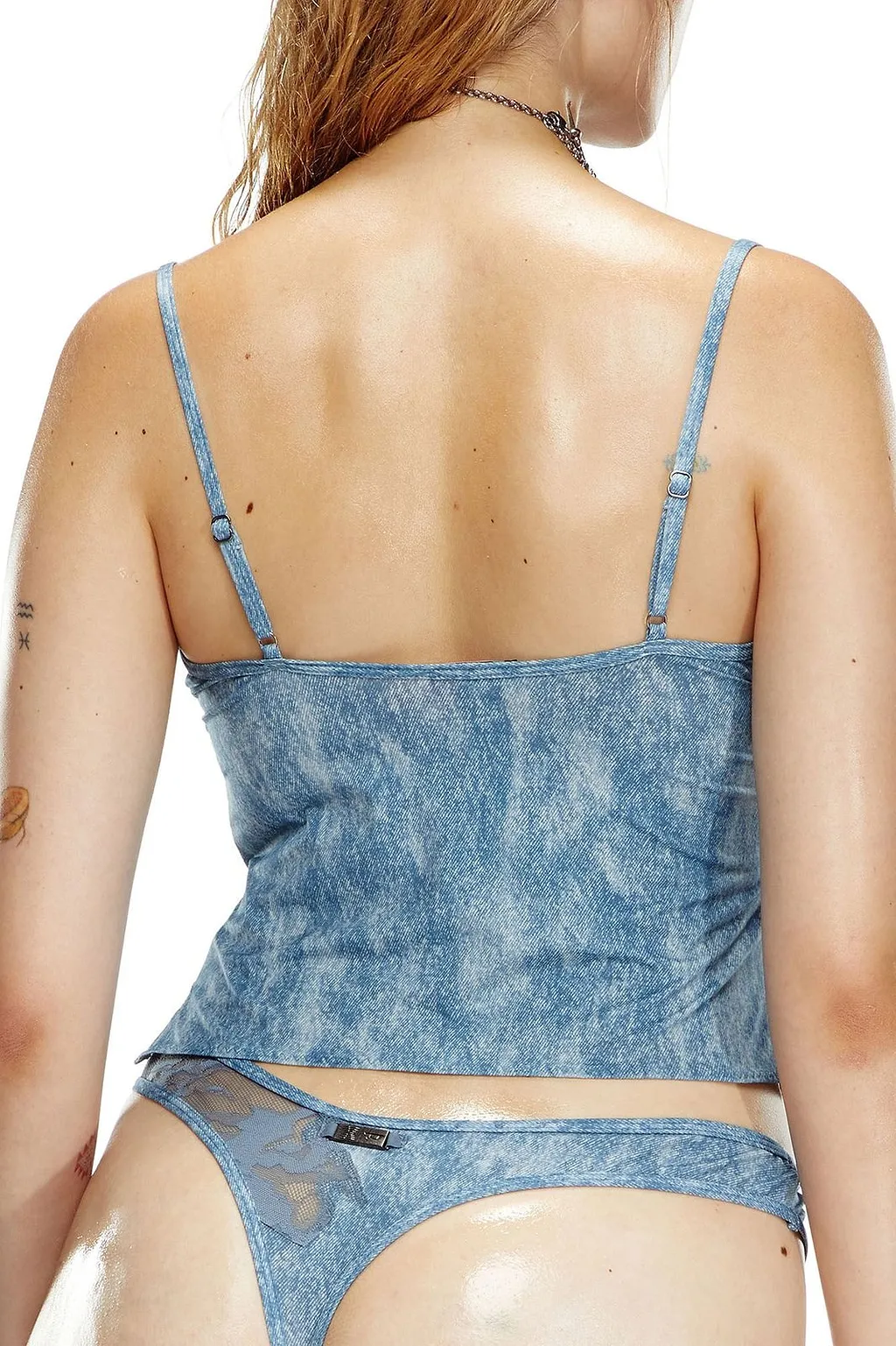 Diesel X Savage X Fenty Lace Panelled Stretch Camisole