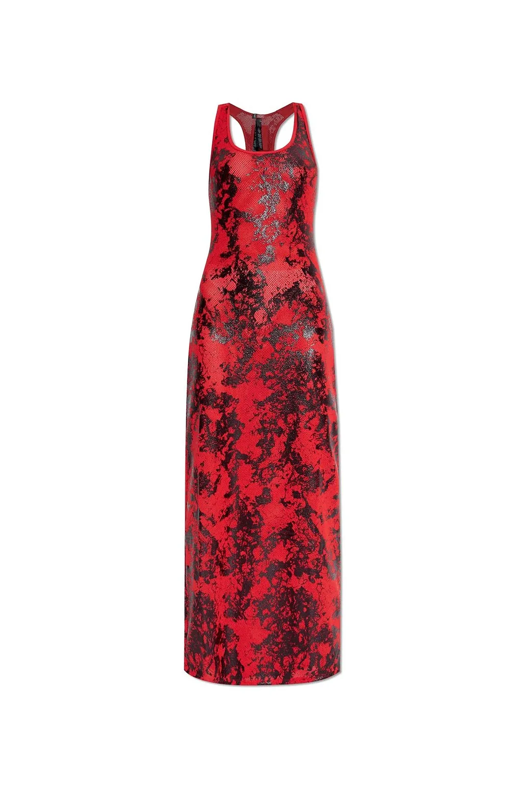 Diesel X Savage X Fenty Metallic Effect Maxi Dress
