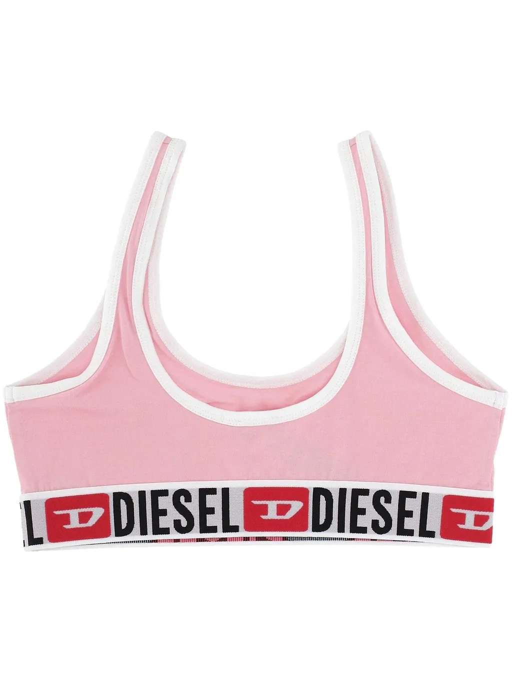 Diesel Logo Band Bralette