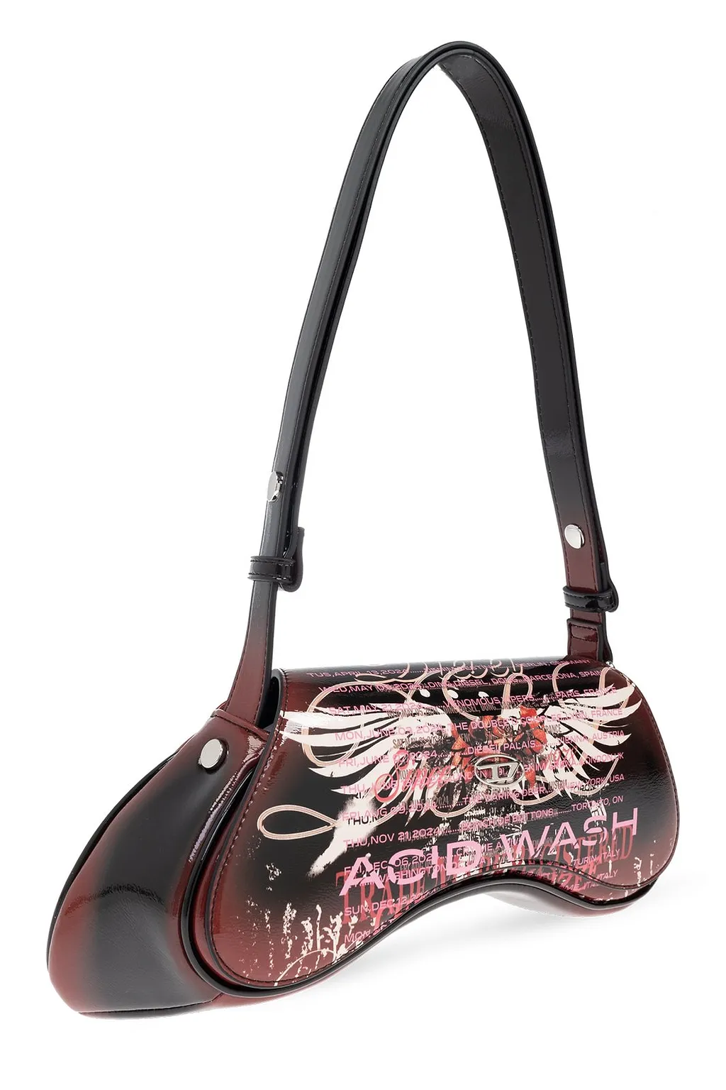 Diesel Play Graphic Printed Shoulder Bag