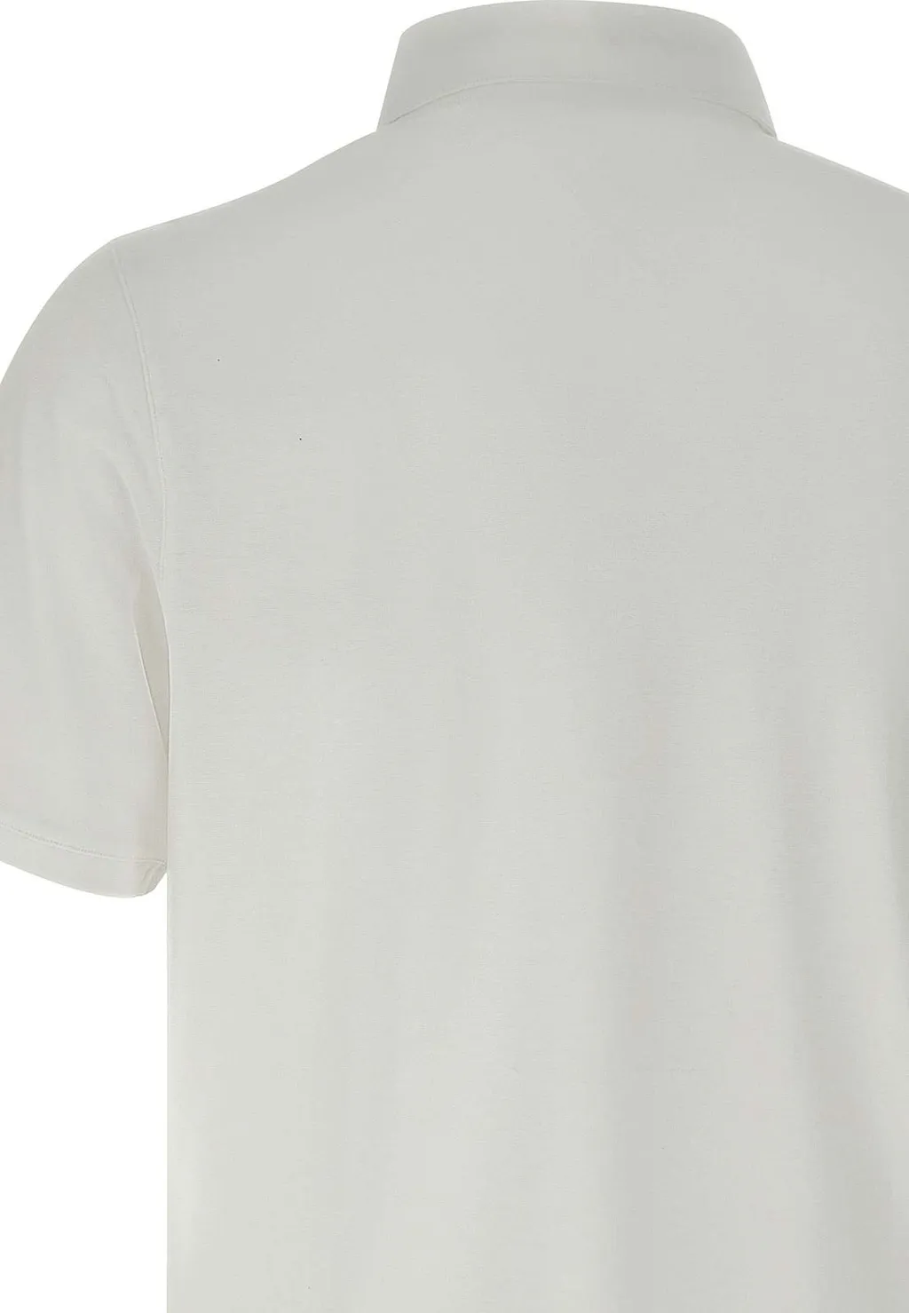 Diktat Crepe Short-Sleeve Polo Shirt