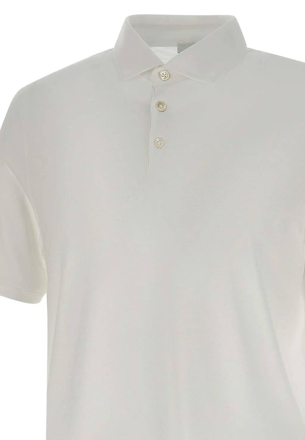 Diktat Crepe Short-Sleeve Polo Shirt