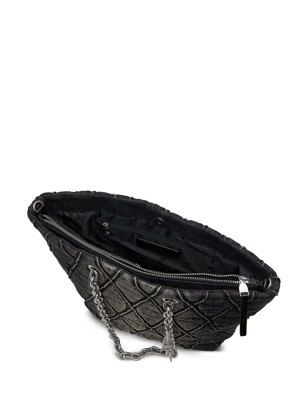 Diesel Quilted Chain Shoulder Bag