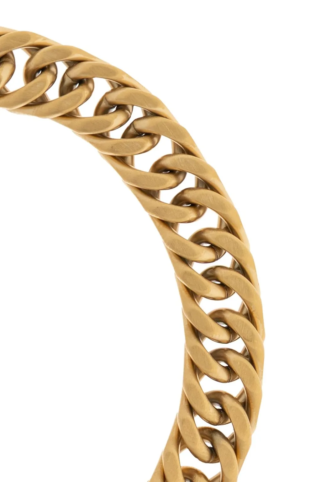 Diesel Logo Engraved Chained Bracelet
