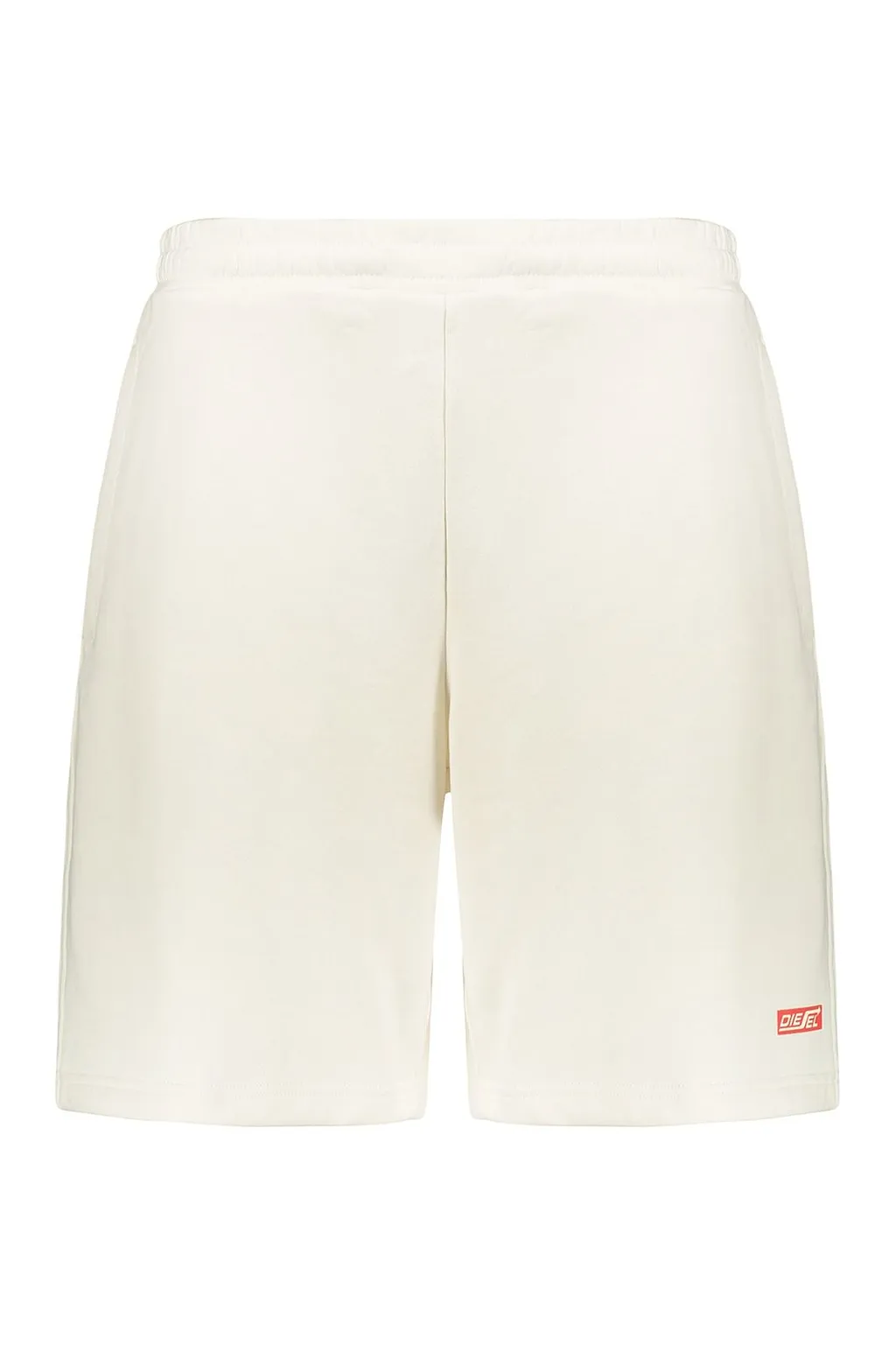 Diesel Logo-Patch Above-Knee Length Track Shorts