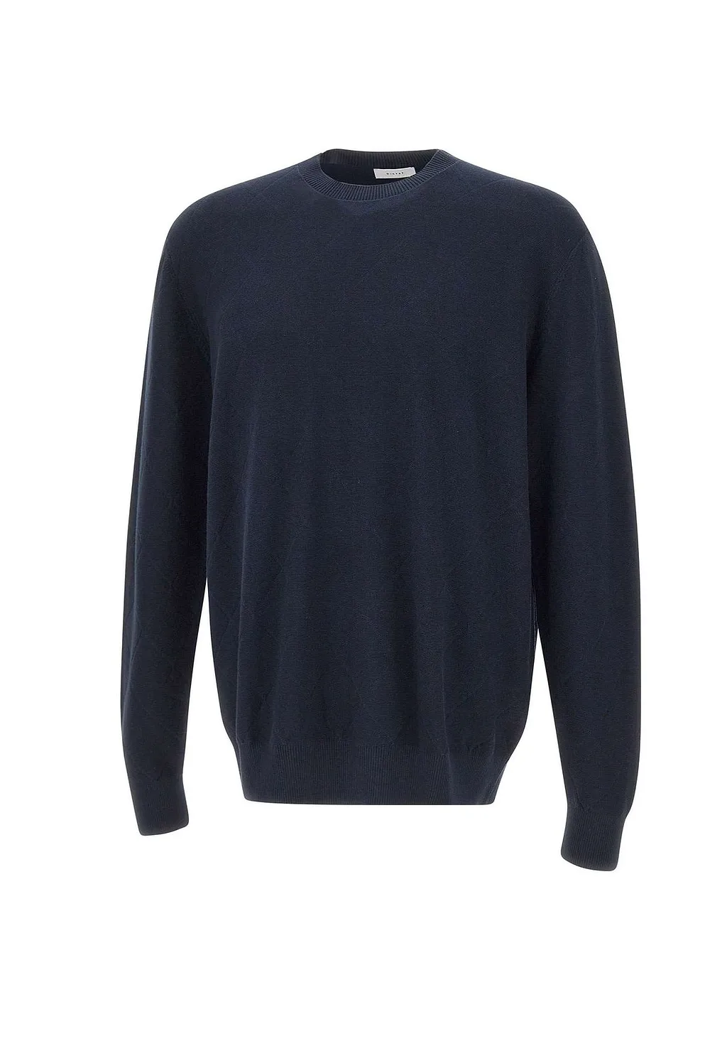 Diamond Knit Crew Neck Sweater