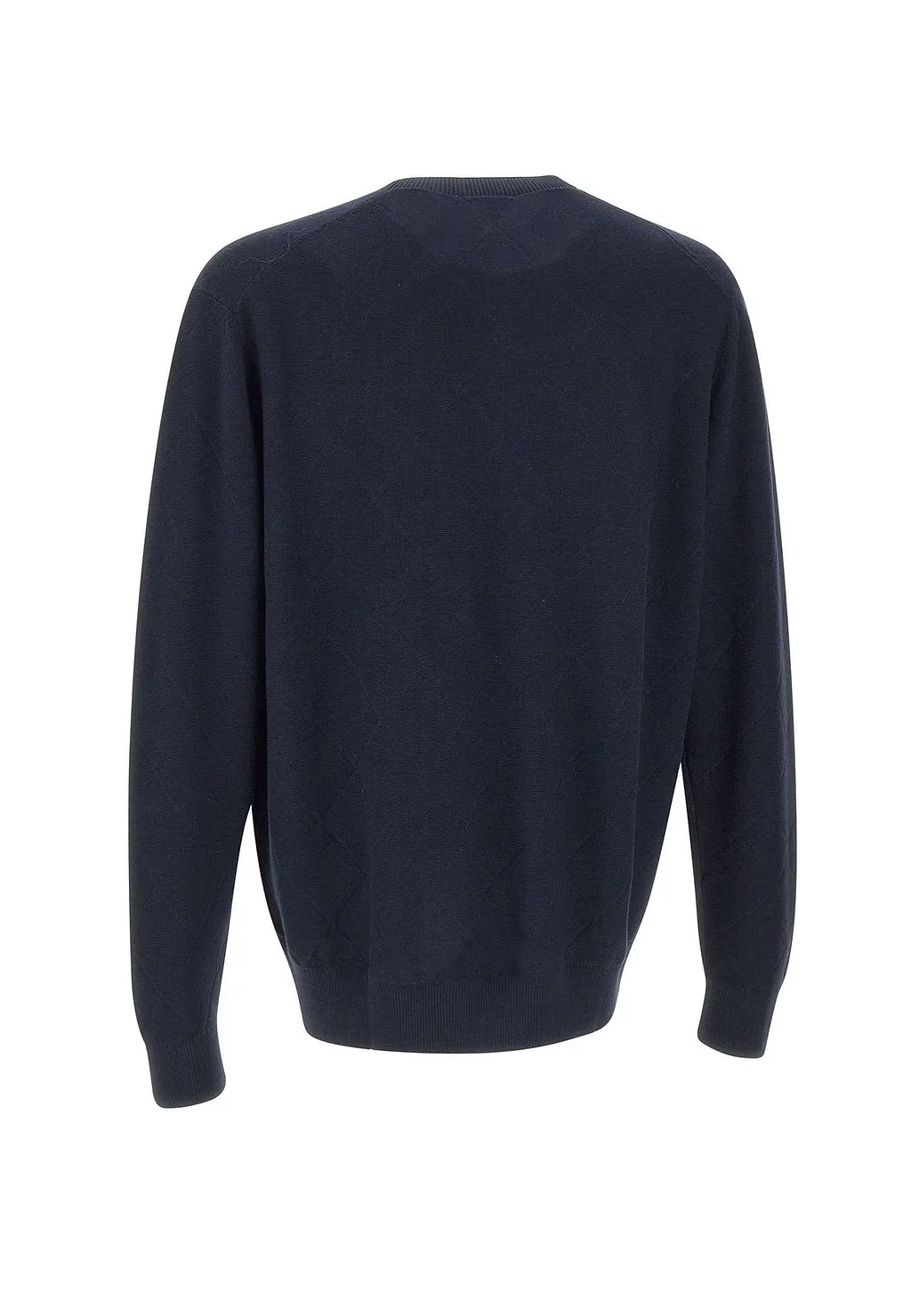 Diamond Knit Crew Neck Sweater