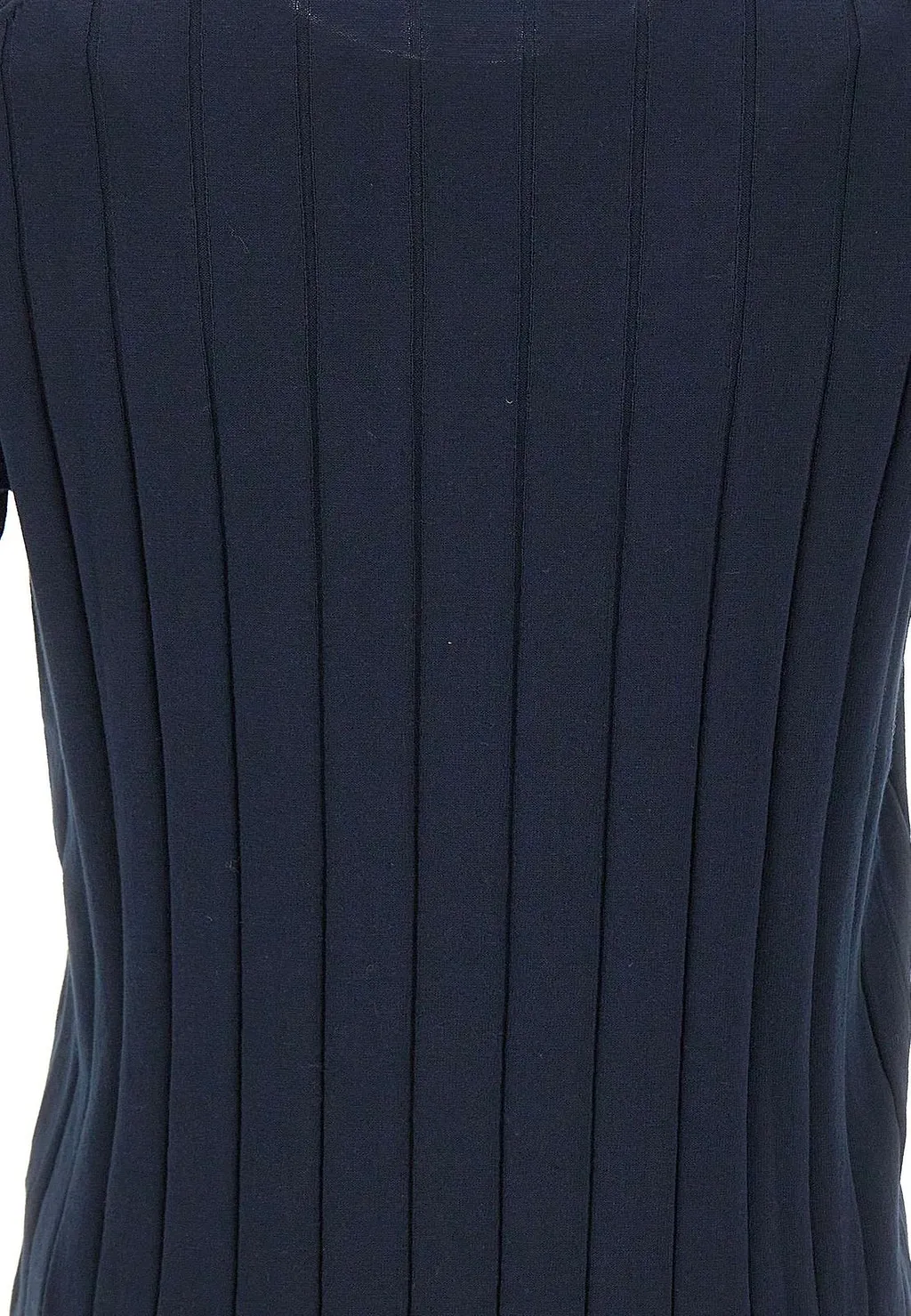 Diktat Ribbed Short-Sleeve Knitted Top