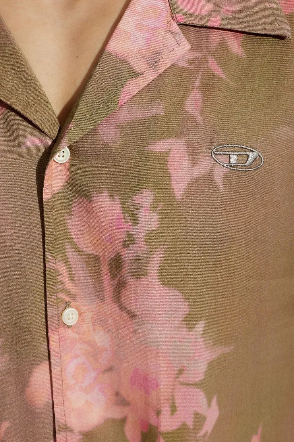 Diesel S Brad Qmce Floral Shirt
