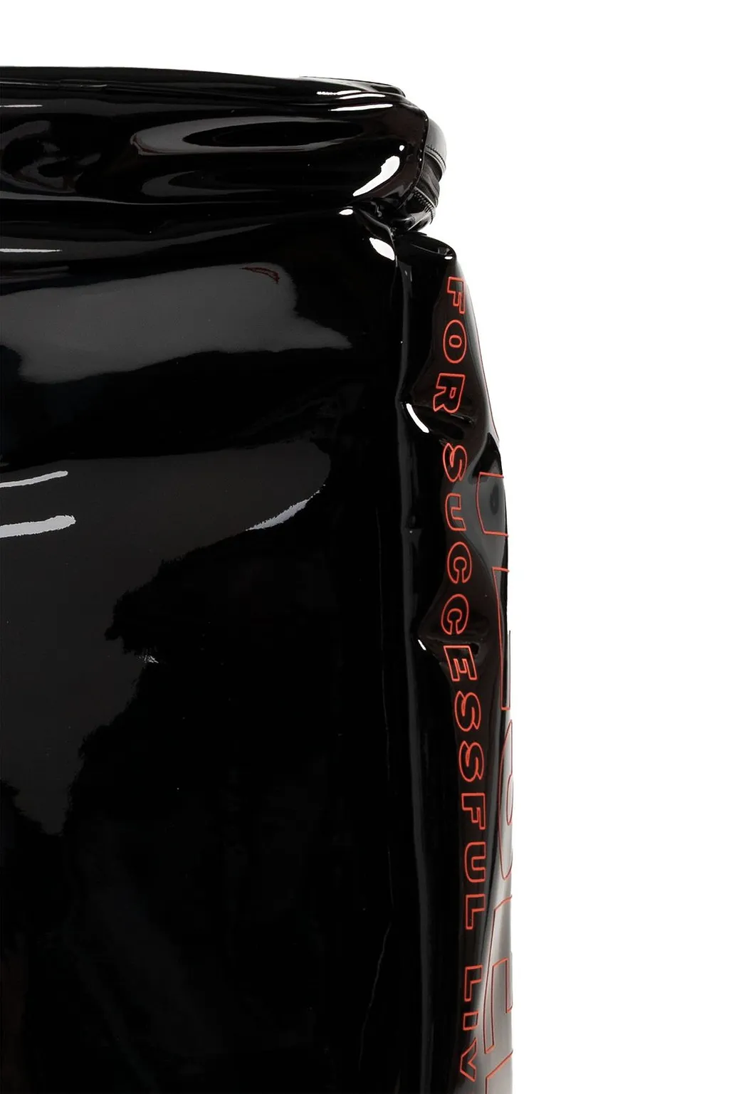 Diesel Logo Print Zip-Up Backpack