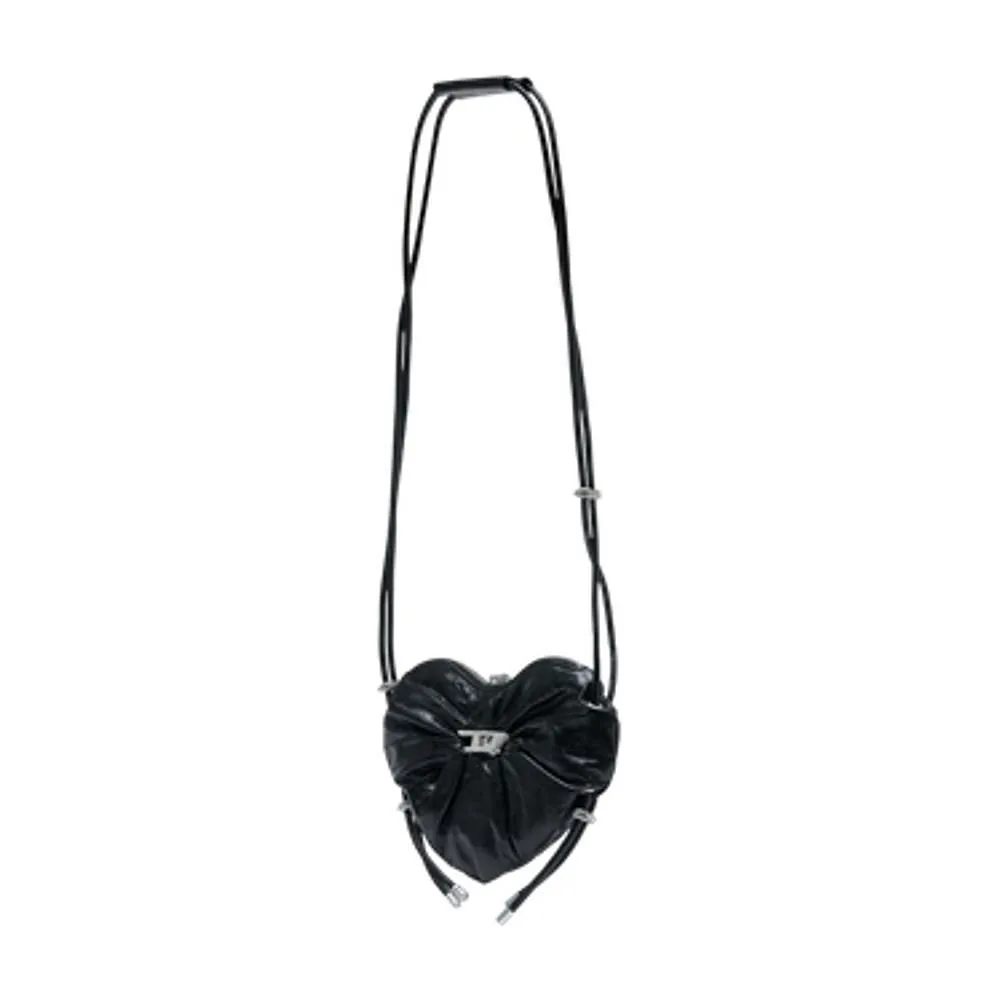 Diesel Scrunch-D Heart Shoulder Bag