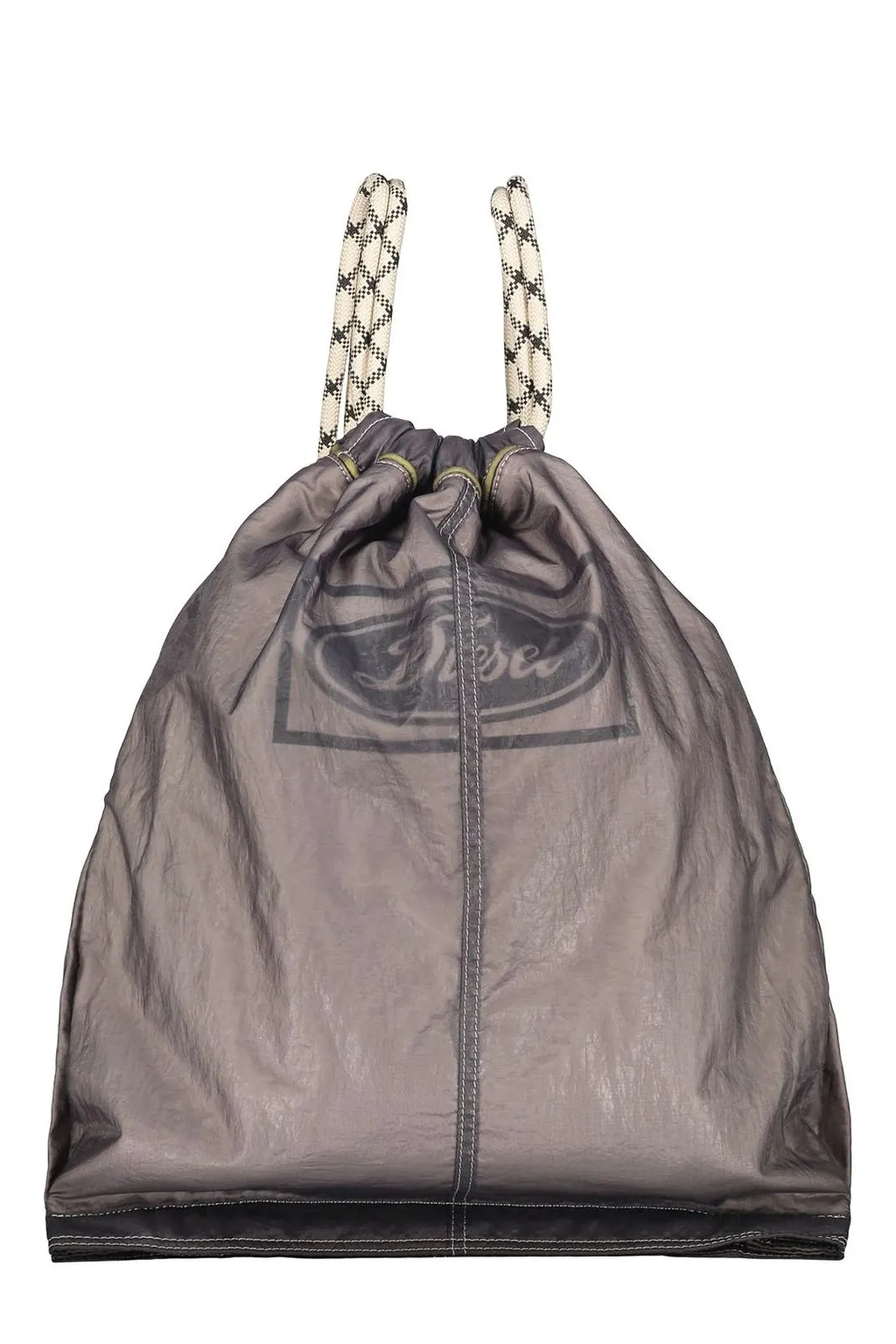 Diesel Seam Detailed Drawstring Backpack