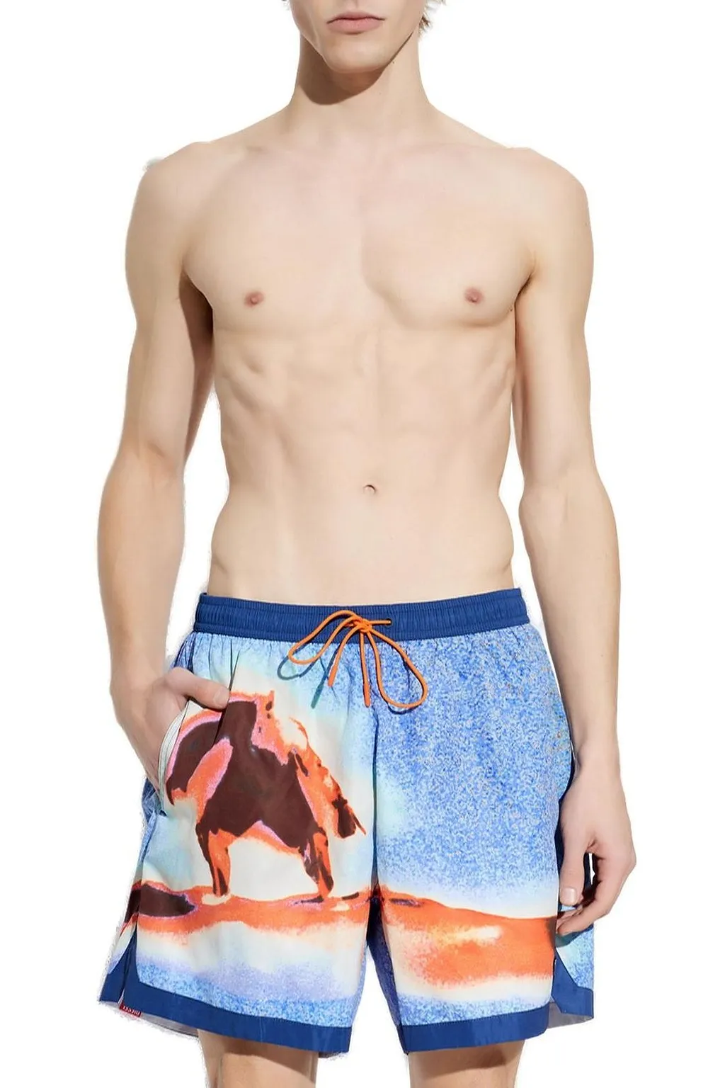 Diesel Soccer-41-D-Pop-C Swim Shorts