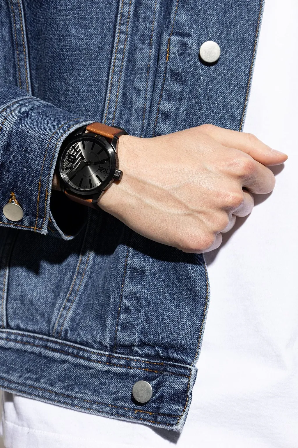 Diesel Mr Daddy Textured Dial Watch
