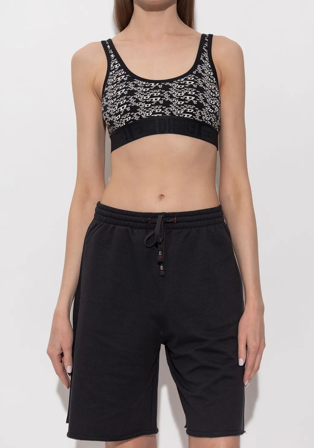 Diesel Oriba Logo Lingerie Top