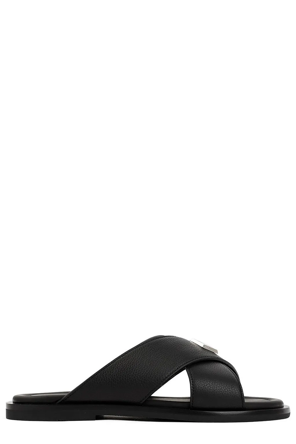 Dior Homme Logo Plaque Open Toe Sandals