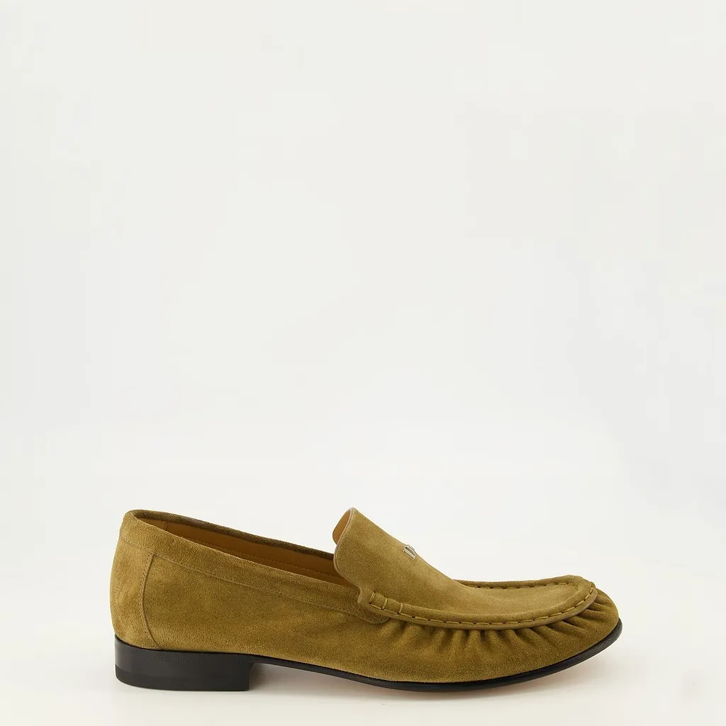 Dior Homme Ruched Moc Toe Loafers