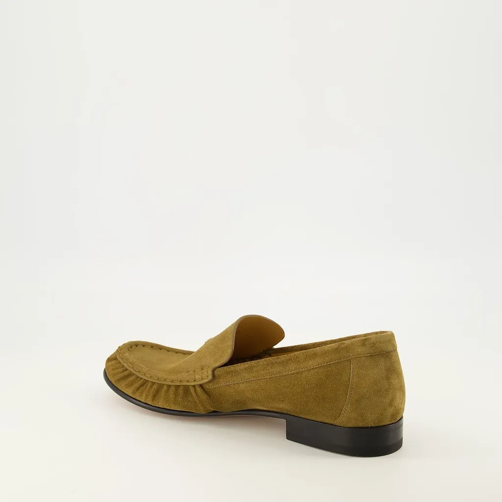 Dior Homme Ruched Moc Toe Loafers