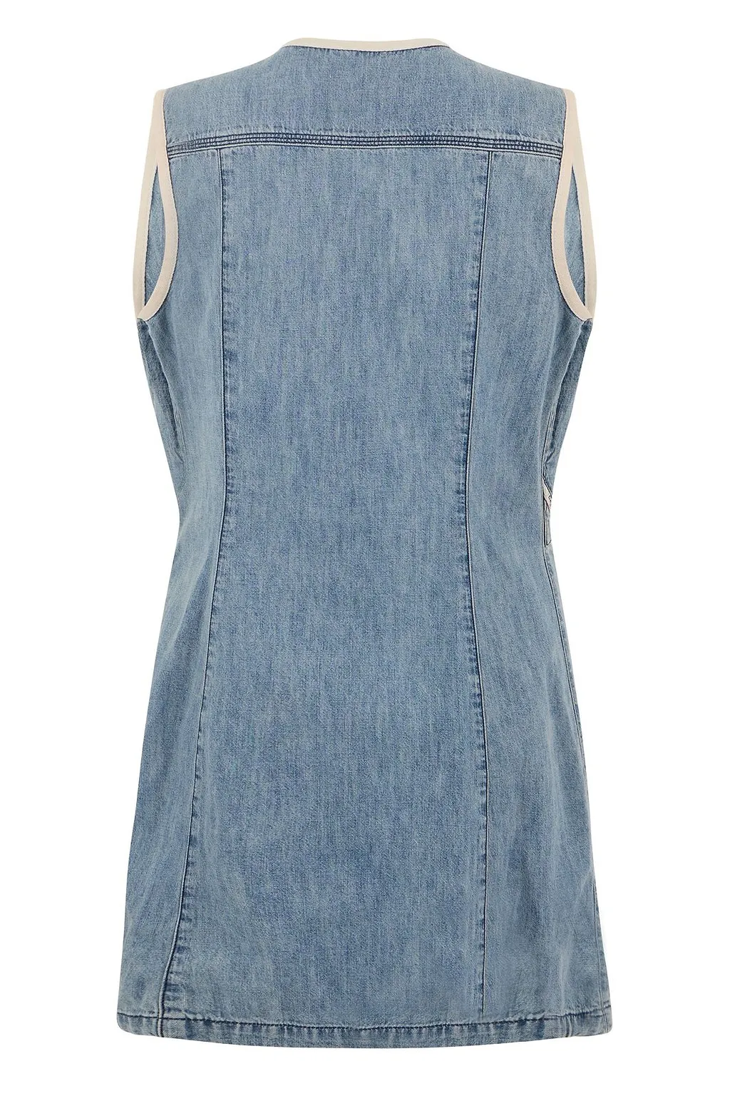 Diesel De-Glos-Fs Denim Sleeveless Dress