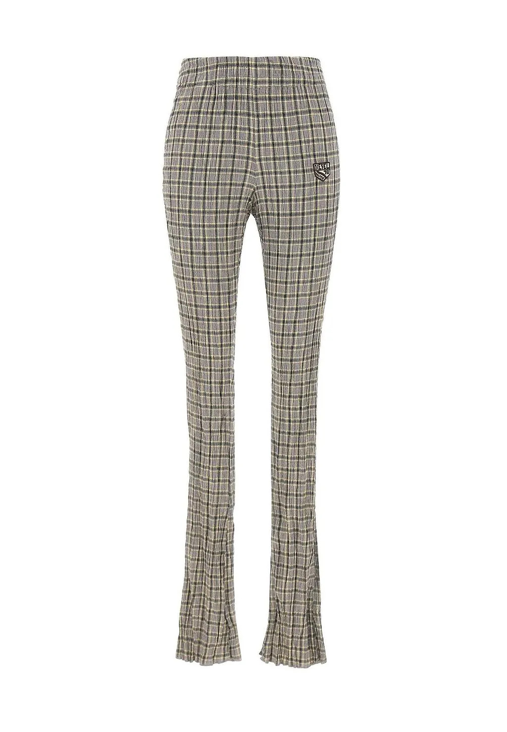 Diesel V Icky Plaid Flared Pants