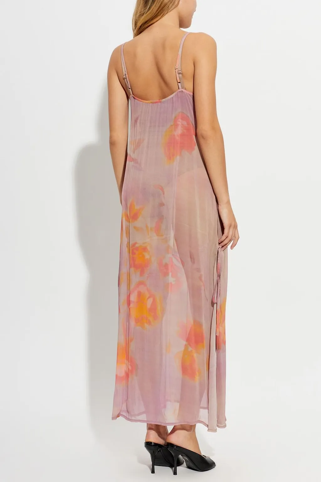 Diesel Vanya Utlt Sheer Maxi Dress