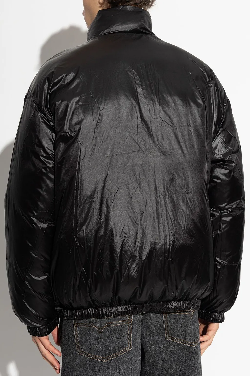 Diesel W-Bourbon-Enbm Reversible Padded Bomber Jacket