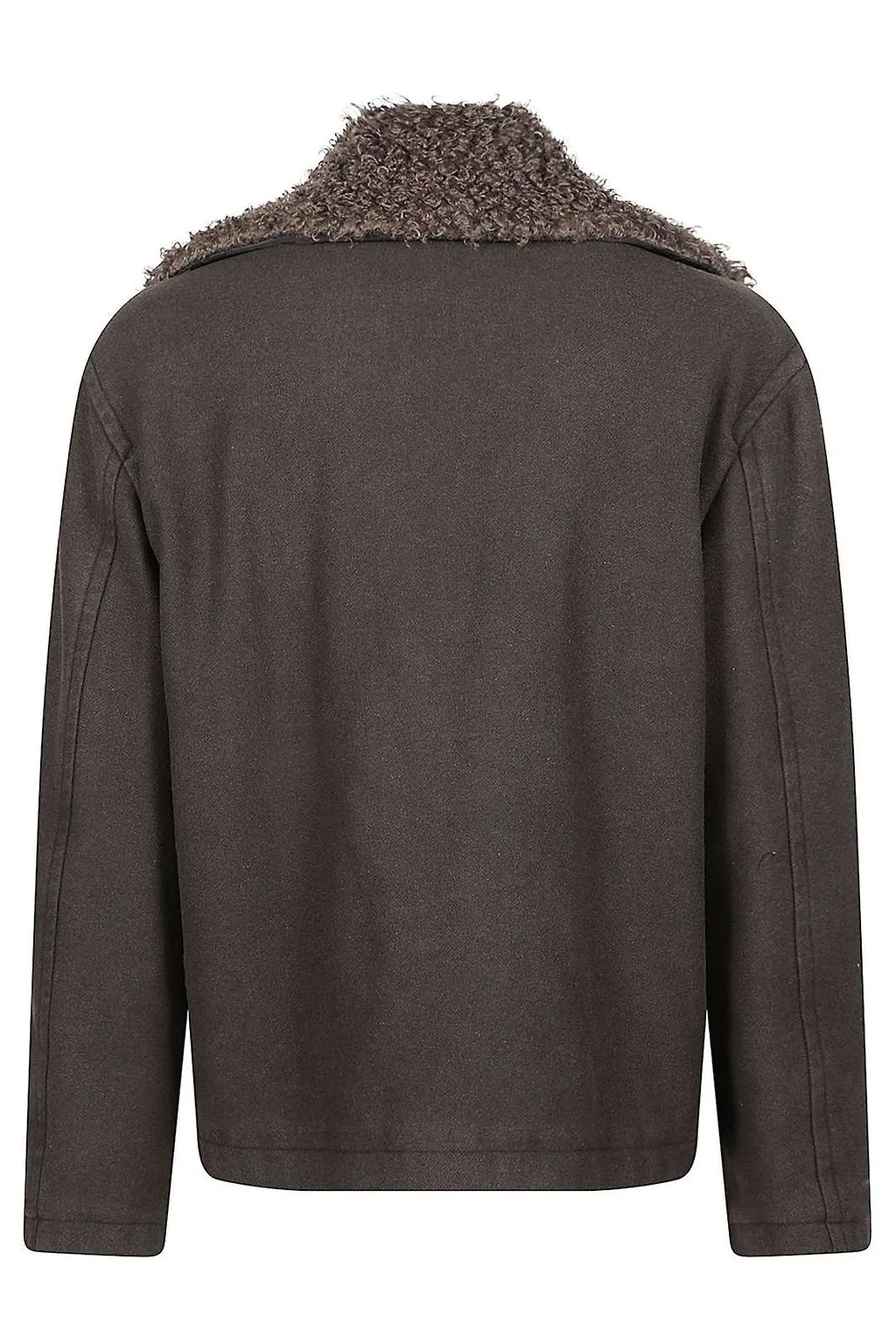 Diesel W-Jake Shearling-Collar Jacket