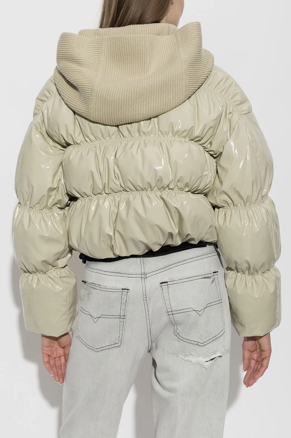 Diesel W-Idney Cropped Down Jacket