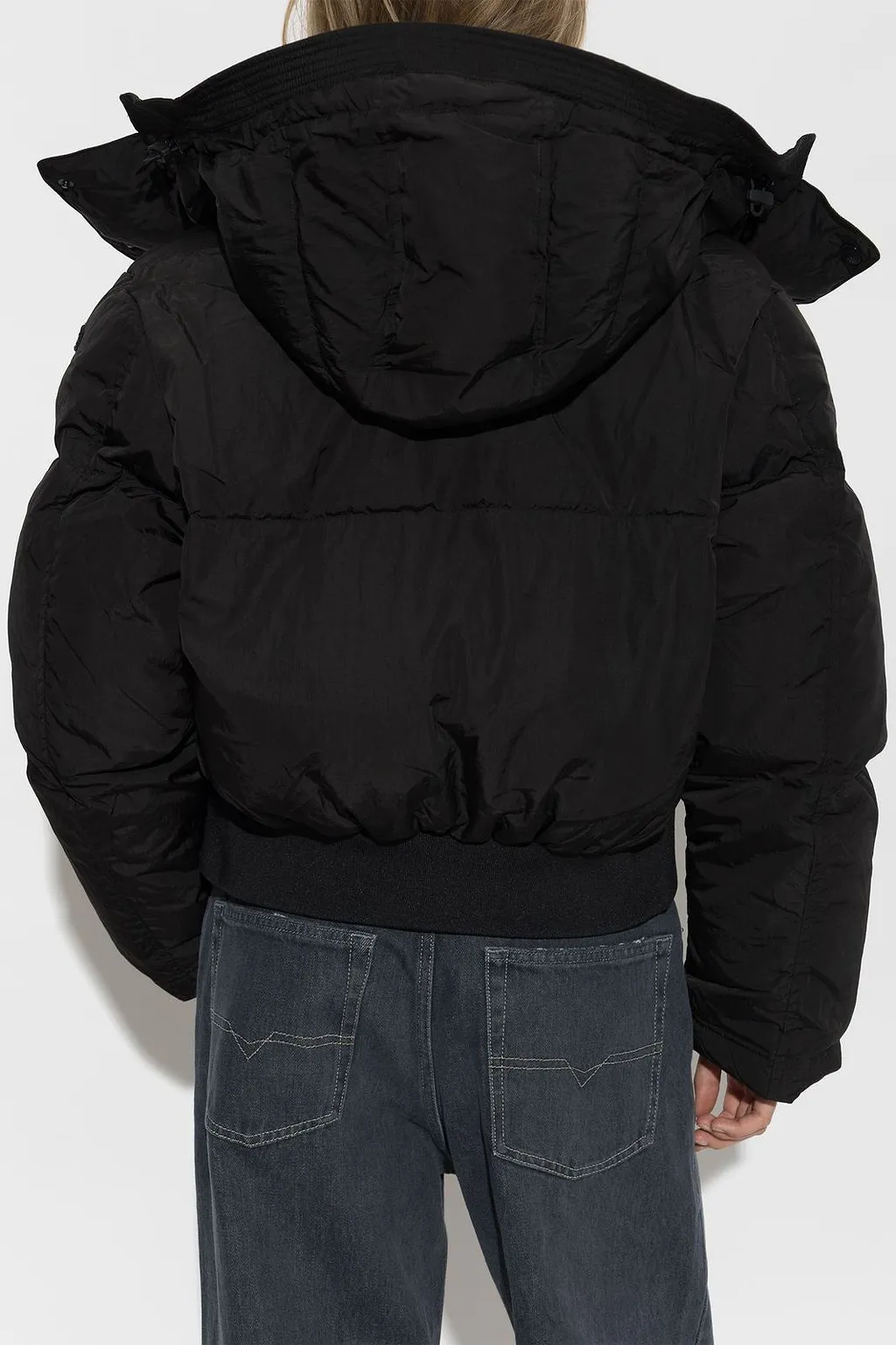 W-Peyt Short Hooded Down Jacket
