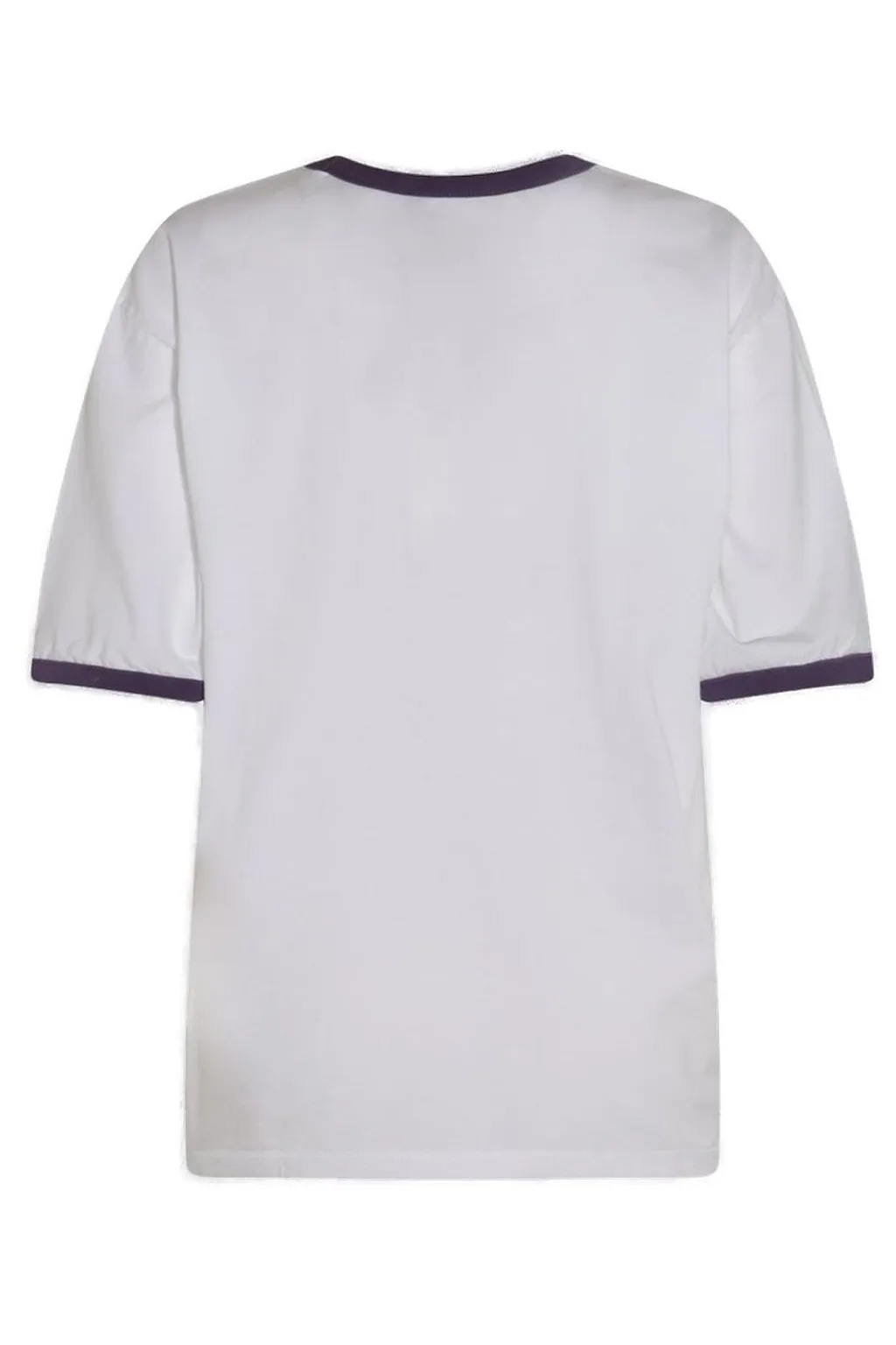 Vision Logo-Detailed Crewneck T-Shirt