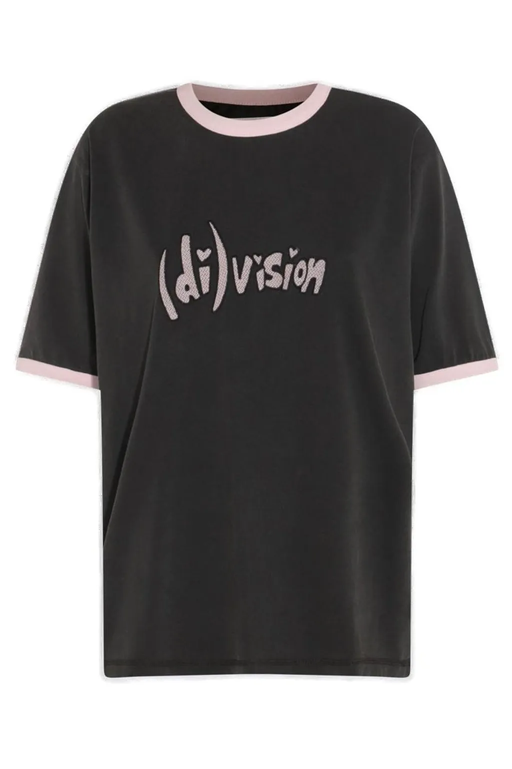 Vision Logo-Detailed Crewneck T-Shirt