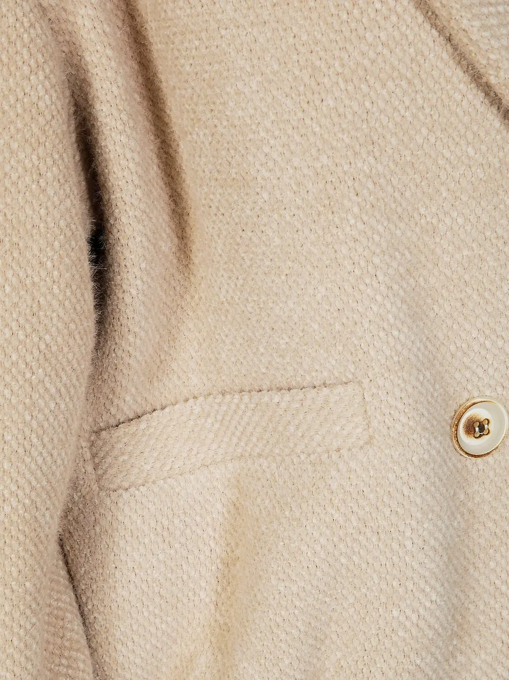 Dixie Short Double Breasted Buttoned Coat
