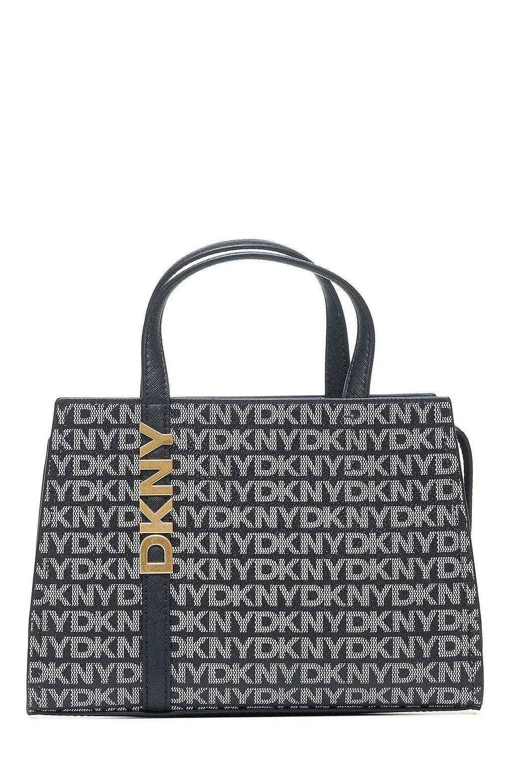 Dkny Avril Logo Plaque Small Tote Bag