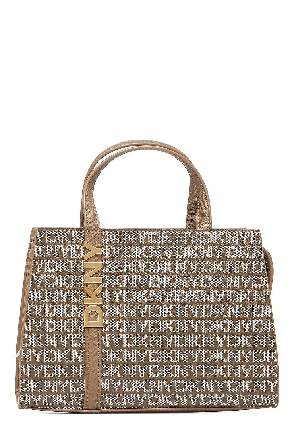 Dkny Avril Logo Plaque Small Tote Bag