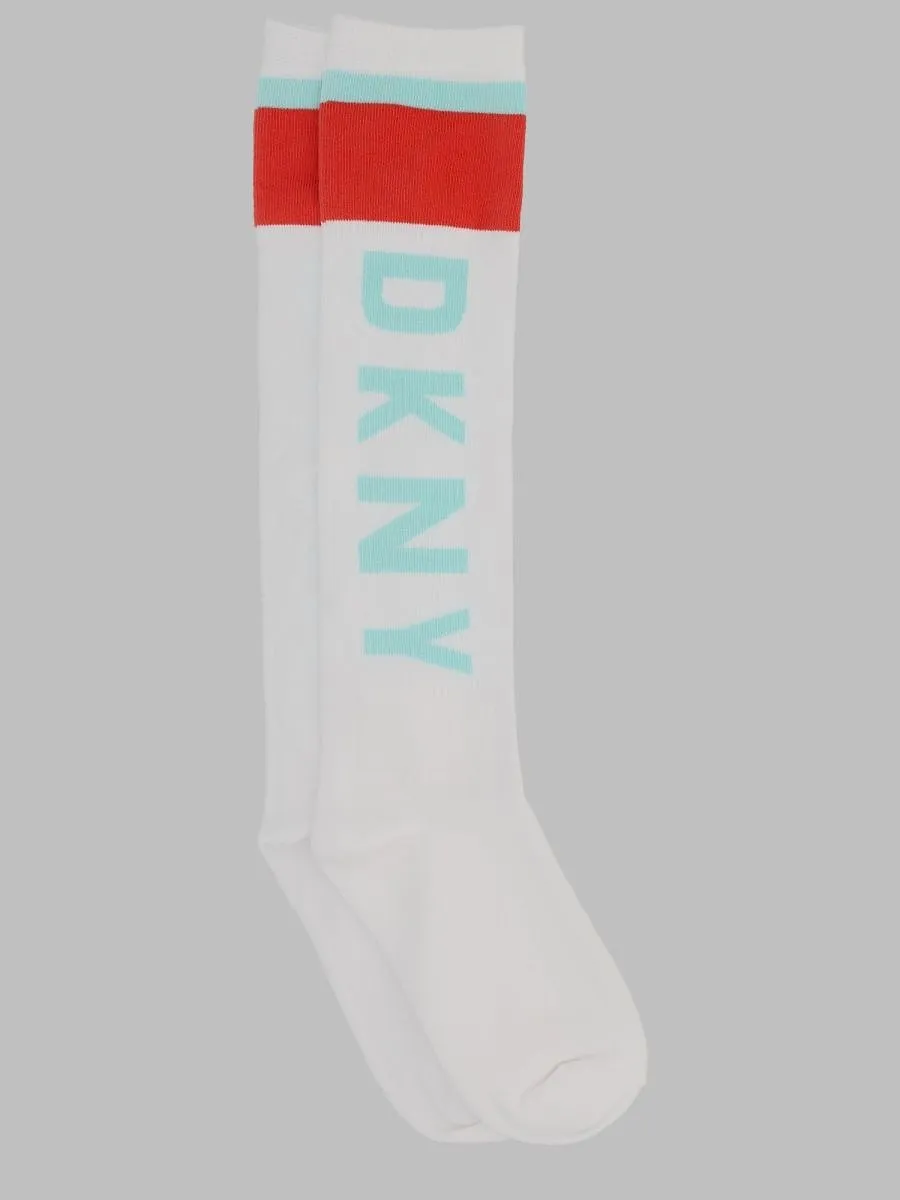 Dkny Kids Logo Knee-High Socks