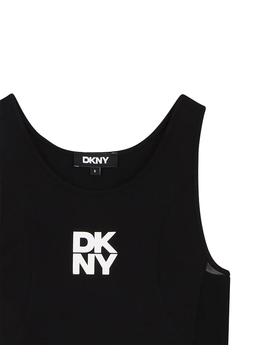 Dkny Kids Logo Sleeveless Dress