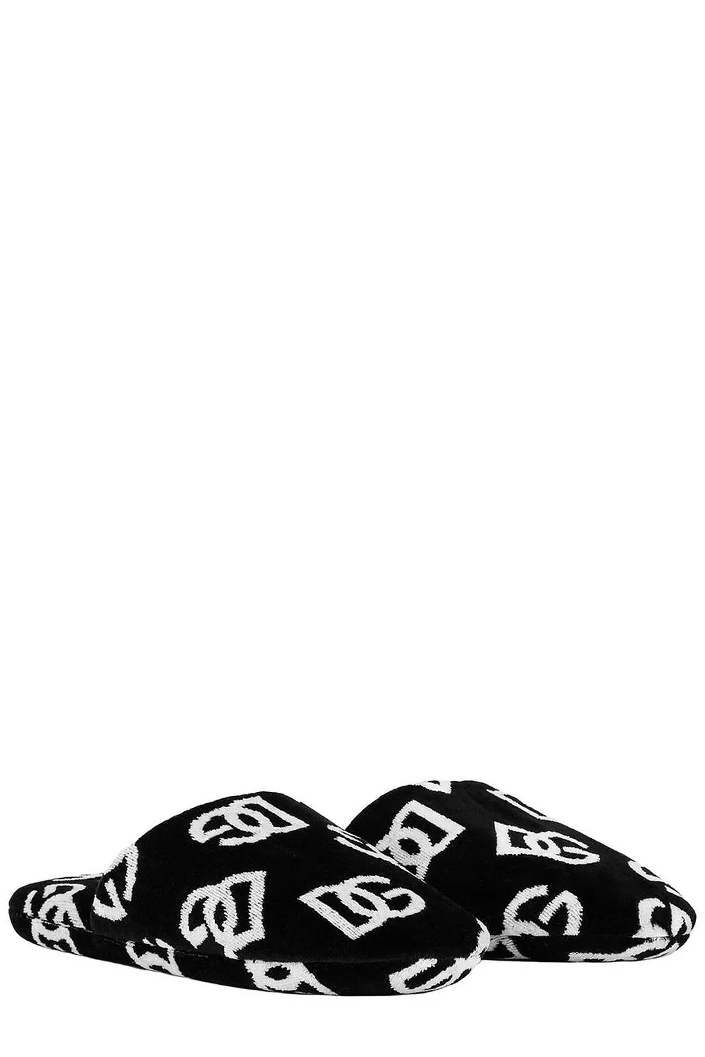 Dolce & Gabbana Dg Allover Logo Mules